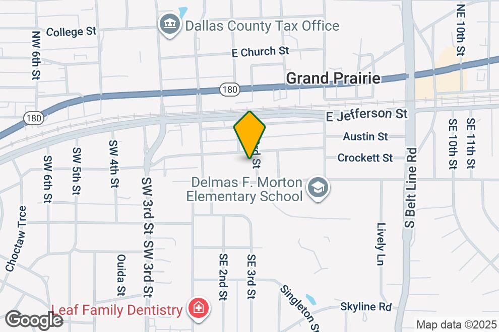 Grand Prairie Zip Code Map