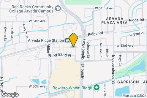 Map Image of the Property - Arvada Station Apartments