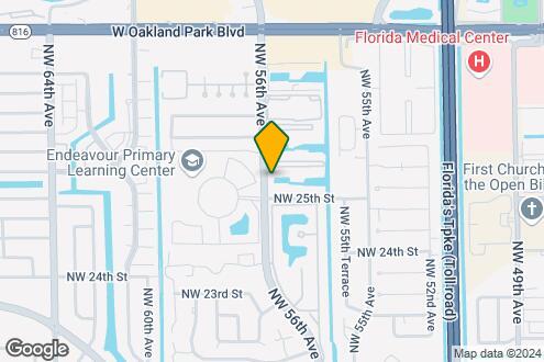 Imagen del Mapa de la Propiedad - 2580 NW 56th Ave