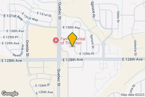 Map Image of the Property - 12865 Roslyn St