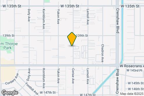 Map Image of the Property - 14019 Cerise Ave