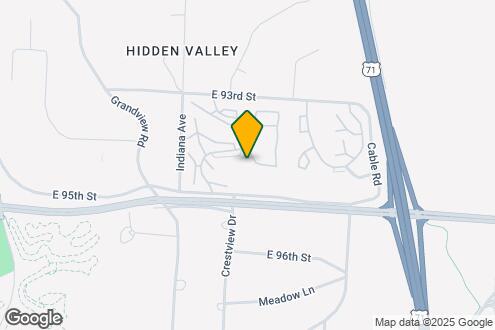 Map Image of the Property - Canyon Creek Apartments