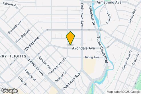 Map Image of the Property - 4217 Avondale Ave