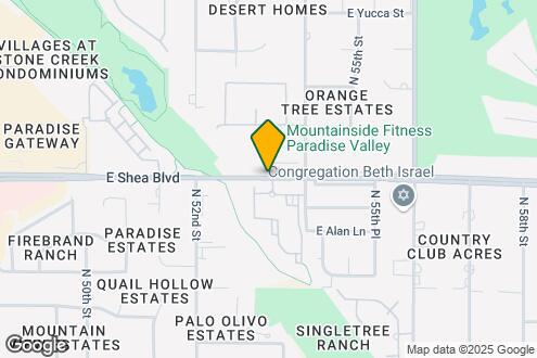 Map Image of the Property - 5335 E Shea Blvd