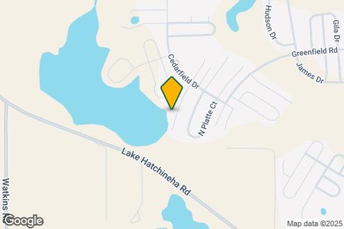 Map Image of the Property - 1166 Sabine Ln