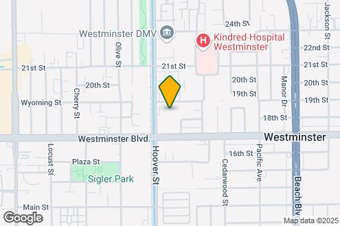 Imagen del Mapa de la Propiedad - 55+ FountainGlen Goldenwest Senior Apartments