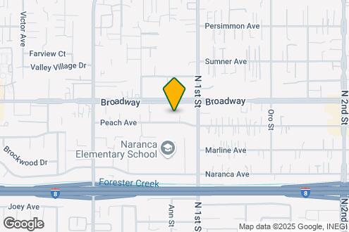 Map Image of the Property - Terre at 1050 Peach fka Sierra Ridge