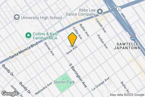 Map Image of the Property - Lido Apartments - 1640 Barry