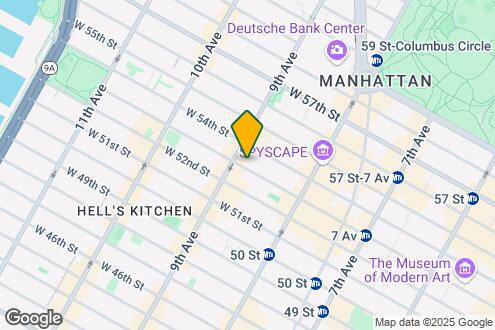 Imagen del Mapa de la Propiedad - 355 W 53rd St