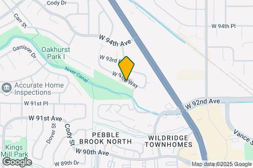 Map Image of the Property - 8184 W 93rd Way