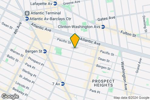 Imagen del Mapa de la Propiedad - Barclays II - B14 - 535 Carlton Ave