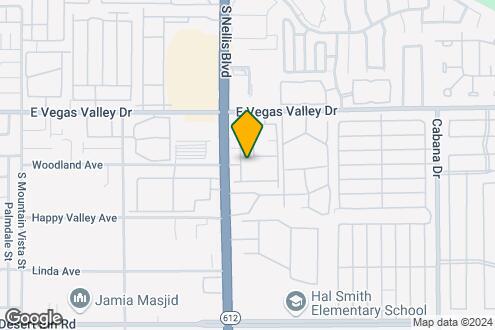 Map Image of the Property - Summit on Nellis