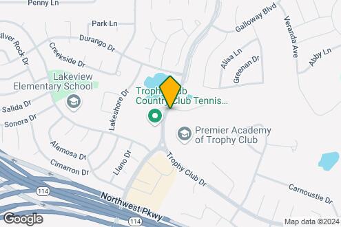 Map Image of the Property - The Quorum at Trophy Club Townhomes