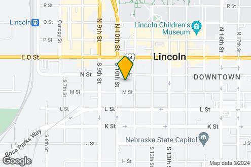 Map Image of the Property - Latitude Lincoln - Historical Access