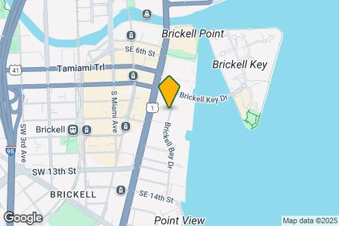 Map Image of the Property - 950 Brickell Bay Dr