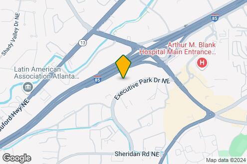 Map Image of the Property - Centra at North Druid Hills