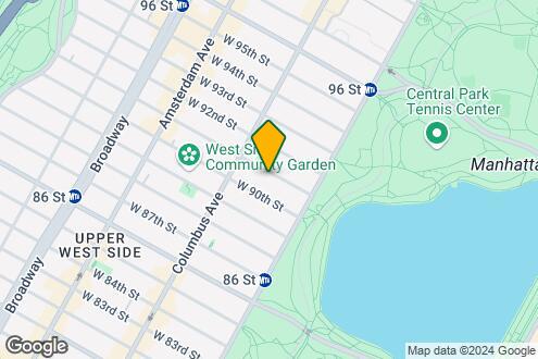 Map Image of the Property - 48 W 91st St