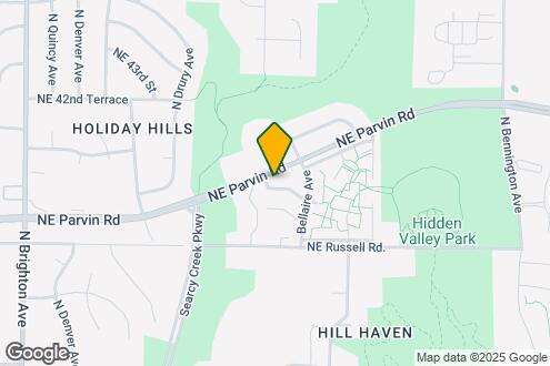 Map Image of the Property - Hidden Hills Apartments