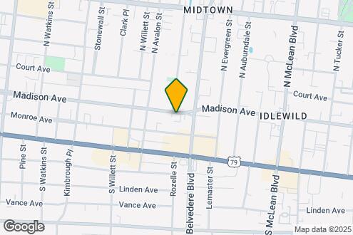 Map Image of the Property - Madison Gardens Apartments