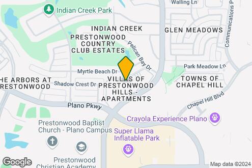 Map Image of the Property - Prestonwood Hills