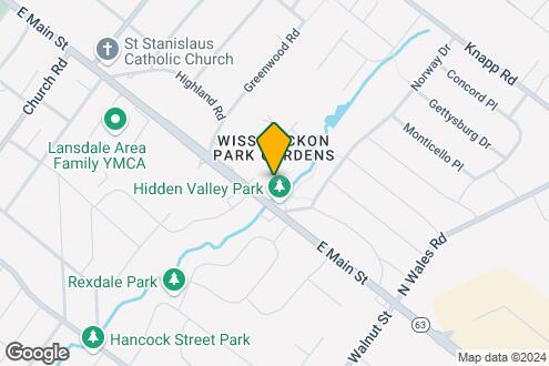 Map Image of the Property - Wissahickon Park Apartment Homes