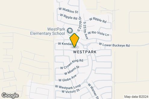 Map Image of the Property - 25756 W Winslow Ave