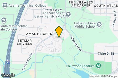 Map Image of the Property - Room in Townhome on Pryor Rd SW