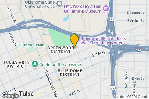 Map Image of the Property - GreenArch Apartments Tulsa