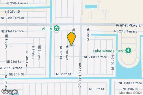 Map Image of the Property - 2200 NE 7th Pl