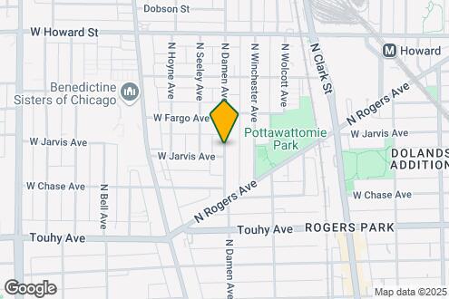 Map Image of the Property - 7348 N Damen Ave