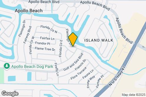 Map Image of the Property - 412 Flamingo Dr