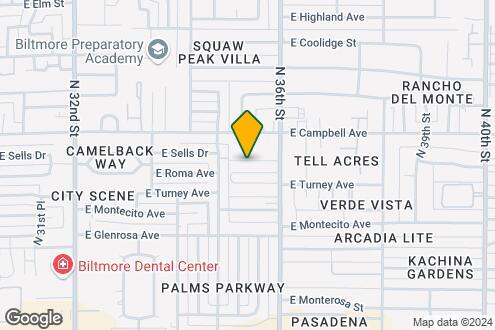 Map Image of the Property - Escondido Apartments