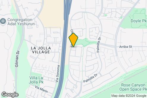 Map Image of the Property - La Jolla Blue Apartments