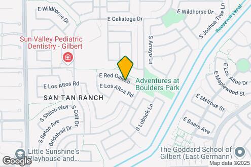 Map Image of the Property - 3595 E Red Oak Ln