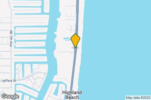 Map Image of the Property - 3912 S Ocean Blvd