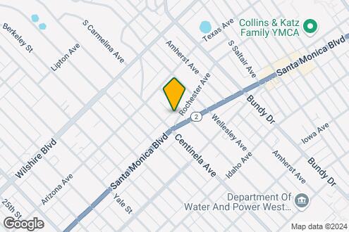 Map Image of the Property - 1353 S. Carmelina Ave (UDA08)