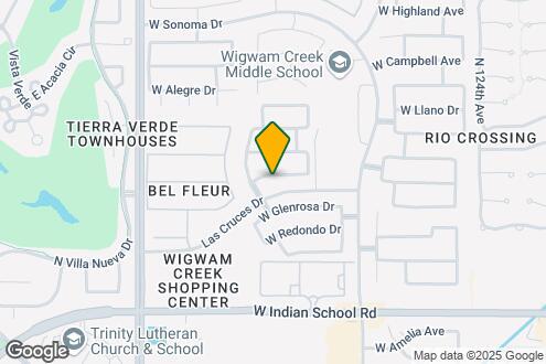 Map Image of the Property - 12837 W Apodaca Dr