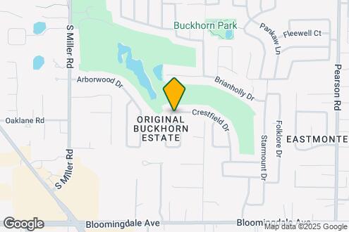 Map Image of the Property - 2609 Crestfield Dr