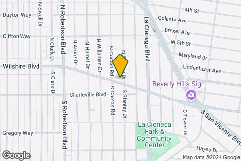 Map Image of the Property - Blu Beverly Hills