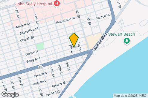 Map Image of the Property - 723 Sealy Ave