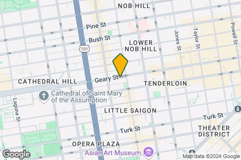 Map Image of the Property - 925 Geary Street