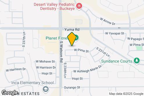 Map Image of the Property - 23424 W Pima St