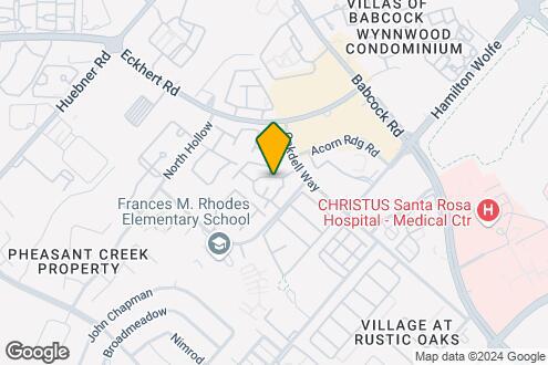 Imagen del Mapa de la Propiedad - Oaks of Northgate Apartment Homes