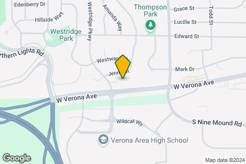 Map Image of the Property - Westridge Apartments