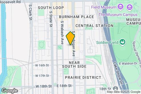 Map Image of the Property - 1464 S Michigan Ave