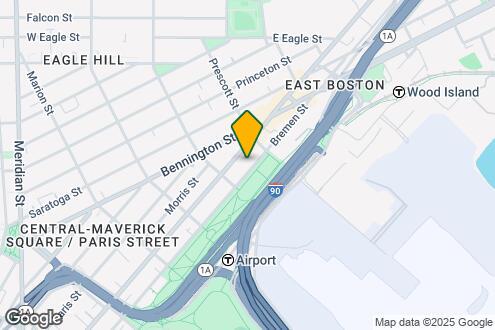 Map Image of the Property - 340 Bremen St | East Boston