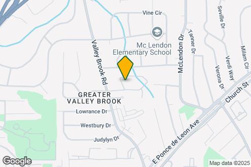 Map Image of the Property - Valley Brook Crossing Apartments