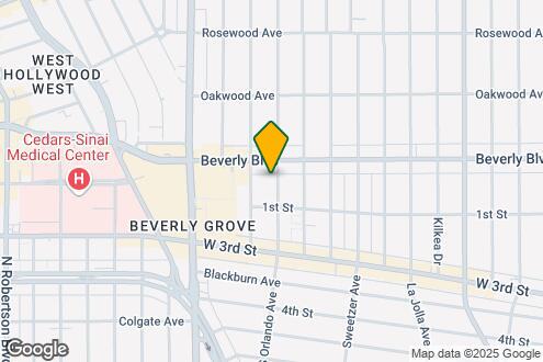 Map Image of the Property - 131 N. Orlando Ave Los Angeles, CA 90048