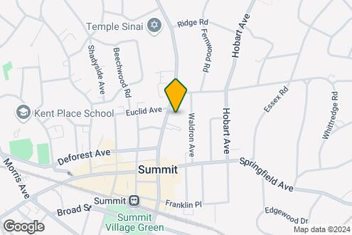 Map Image of the Property - 145-147 Summit Ave