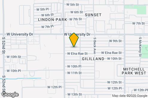 Map Image of the Property - 1323 W Romo Jones St